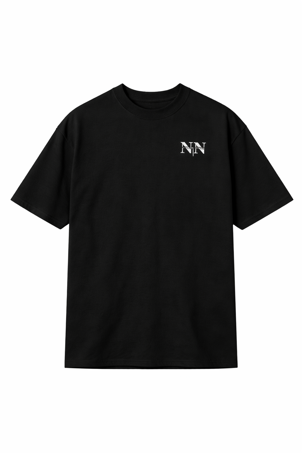 Oversized Black Heavyweight Tee