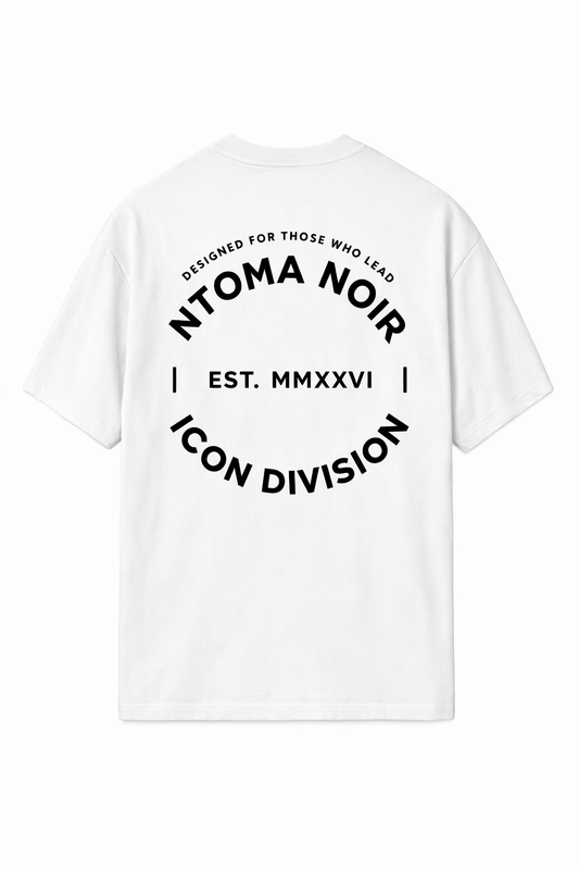 Oversized White Heavyweight Tee