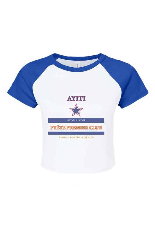 Micro Rib Raglan Baby Tee
