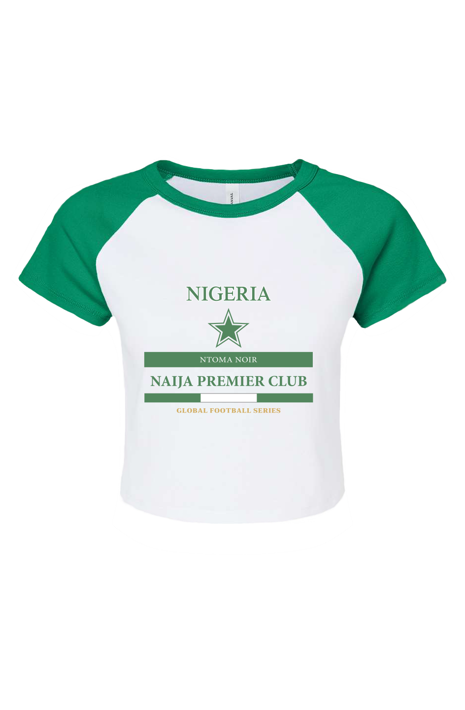 Micro Rib Raglan Baby Tee