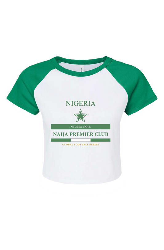 Micro Rib Raglan Baby Tee
