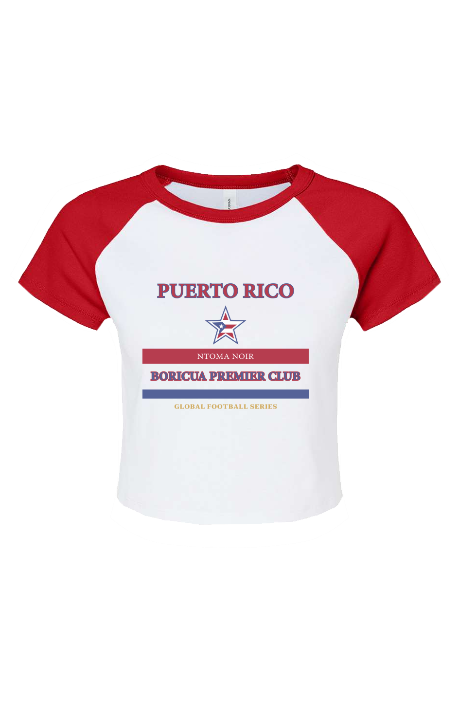 Puerto Rico Club Crop Top