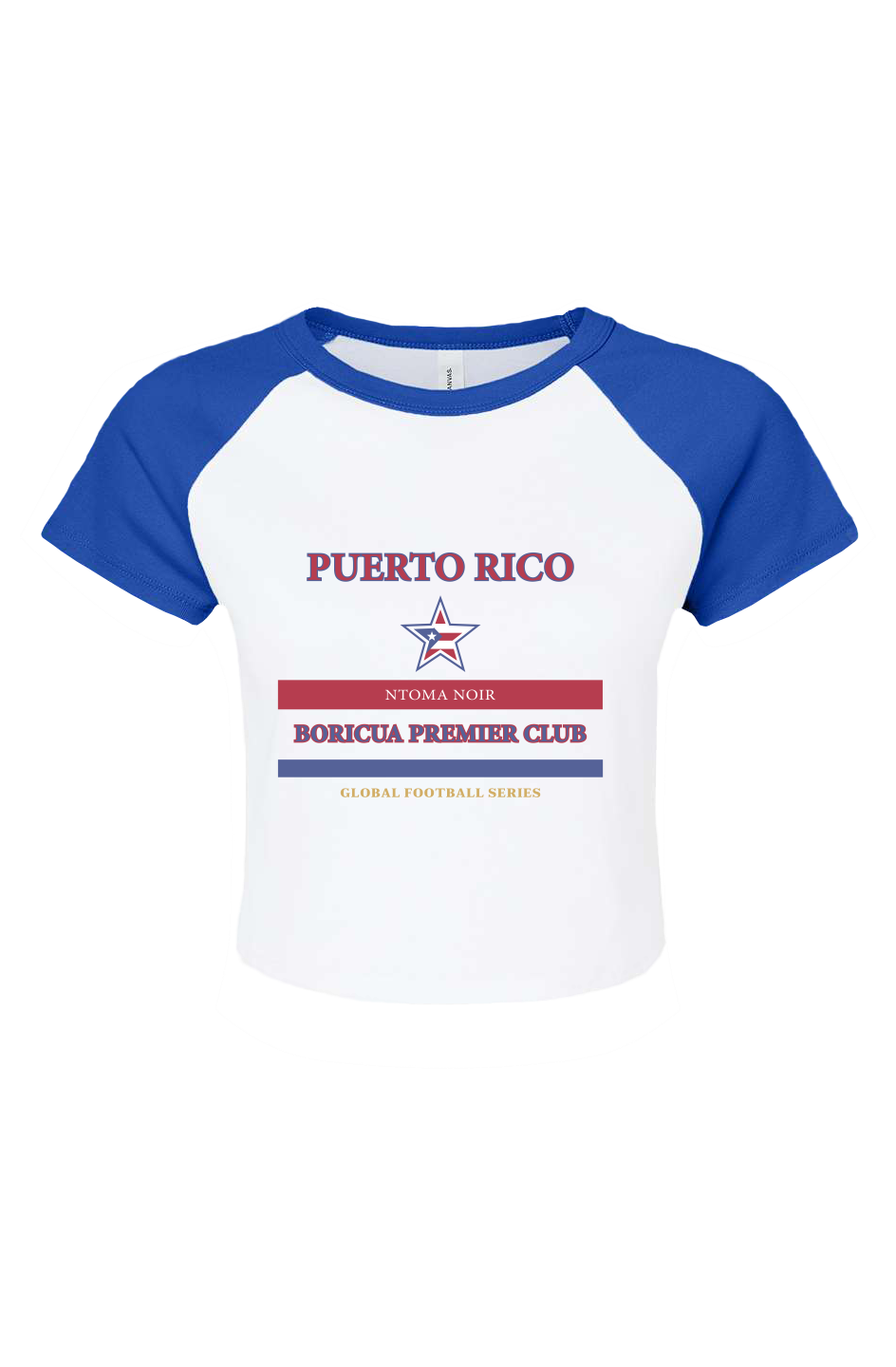 Micro Rib Raglan Baby Tee