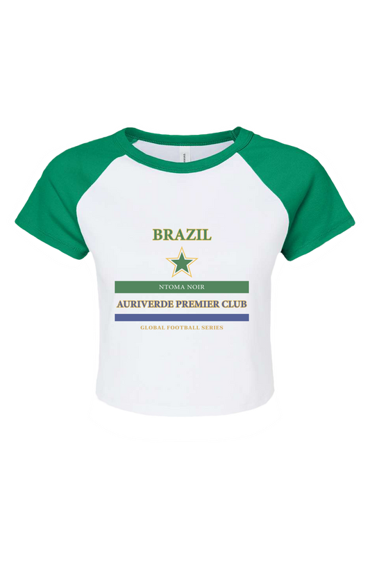 Micro Rib Raglan Baby Tee