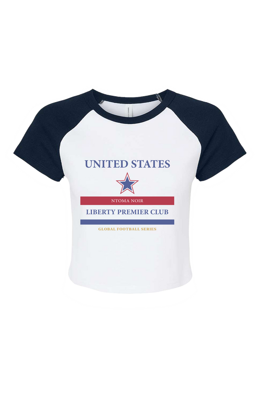 USA Club Crop Top