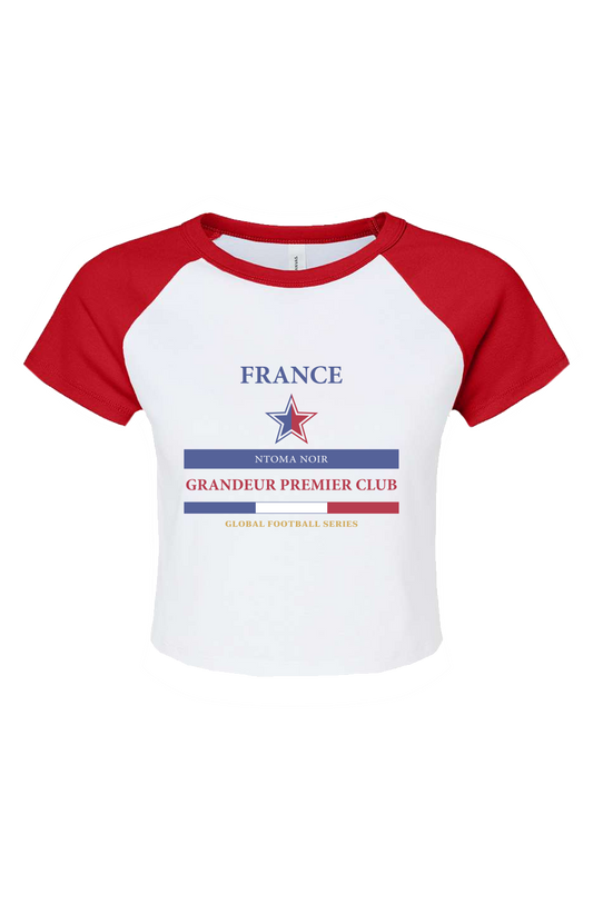 France Club Crop Top